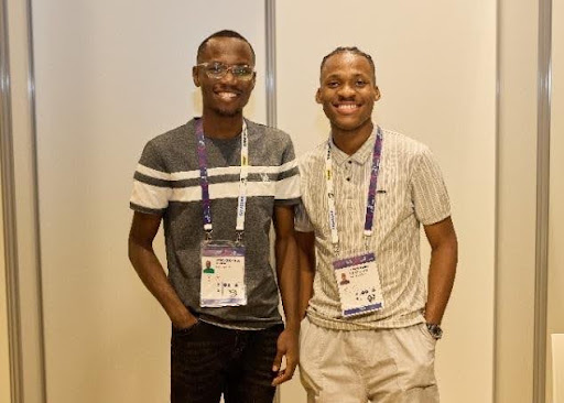 The Sekofia founders, Ochong Aduma and Nino Nwachukwu